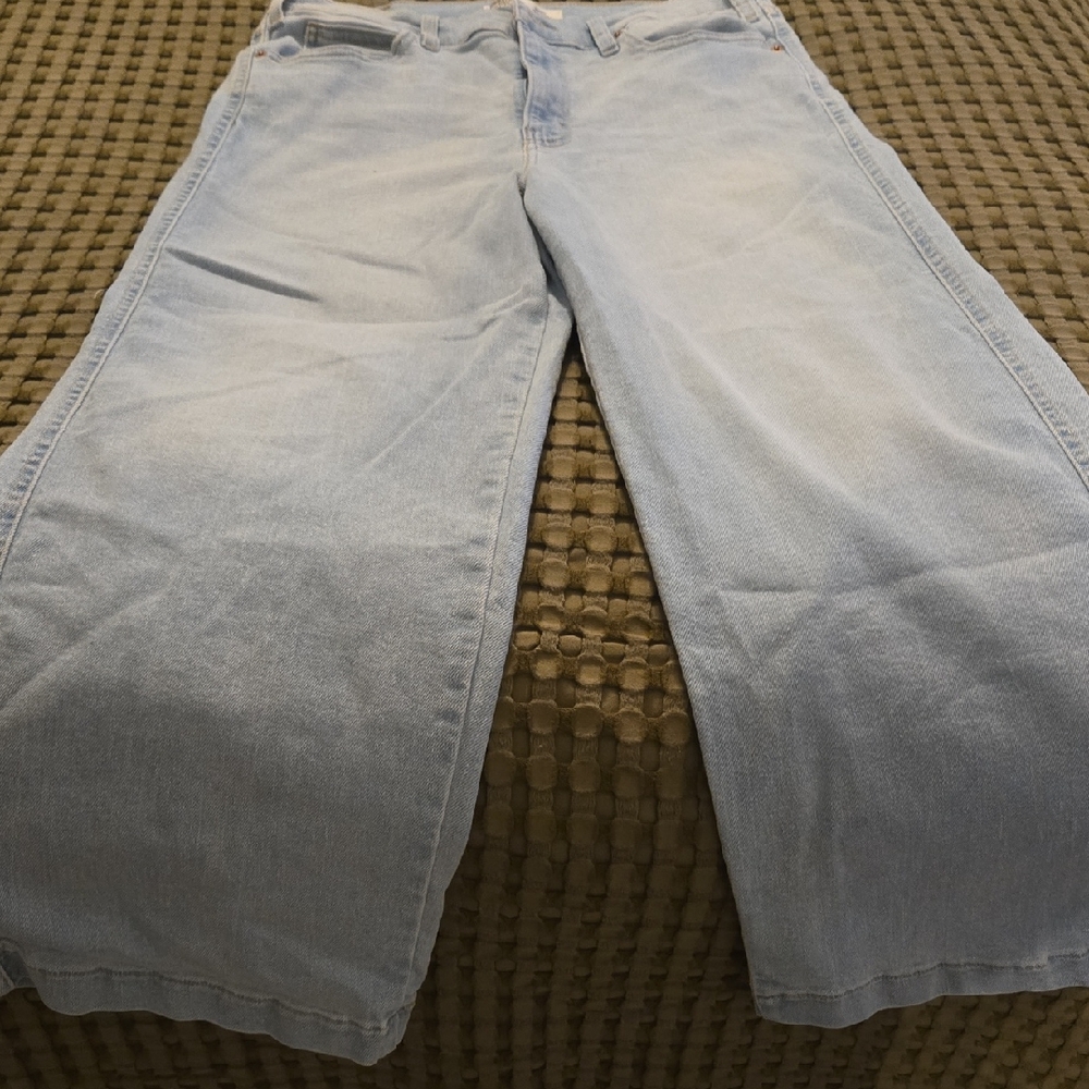 Signature by Levi Strauss Light Blue Wide Leg Jeans